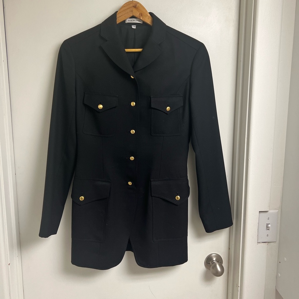 Vintage Isaac Mizrahi, black jacket